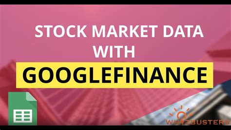 google finance stock market